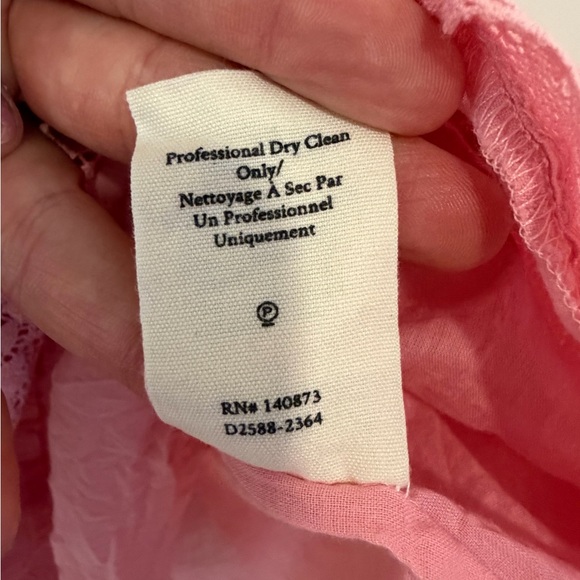 *NWT* LoveShackFancy Lovine Cotton Smocked Mini Dress - Picture 10 of 10